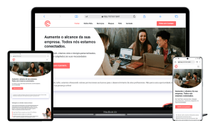 landing page(site de página única)